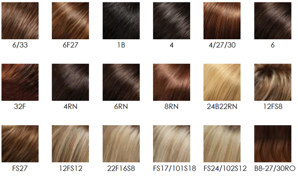 Hair Colour Palette by Rueme on deviantART